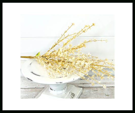 Natural Beauty: 28-Inch Gypso Spray for Floral Arrangements-29462NAT TCT Crafts