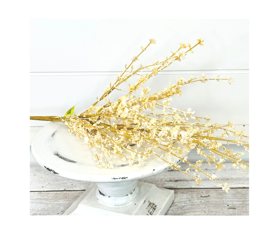 Natural Beauty: 28-Inch Gypso Spray for Floral Arrangements-29462NAT TCT Crafts