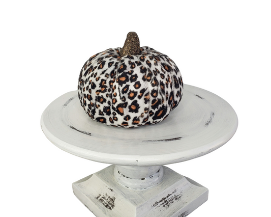 Leopard Print Foam Pumpkin: A Versatile Accent for Any Fall Decor-HA039627 TCT Crafts