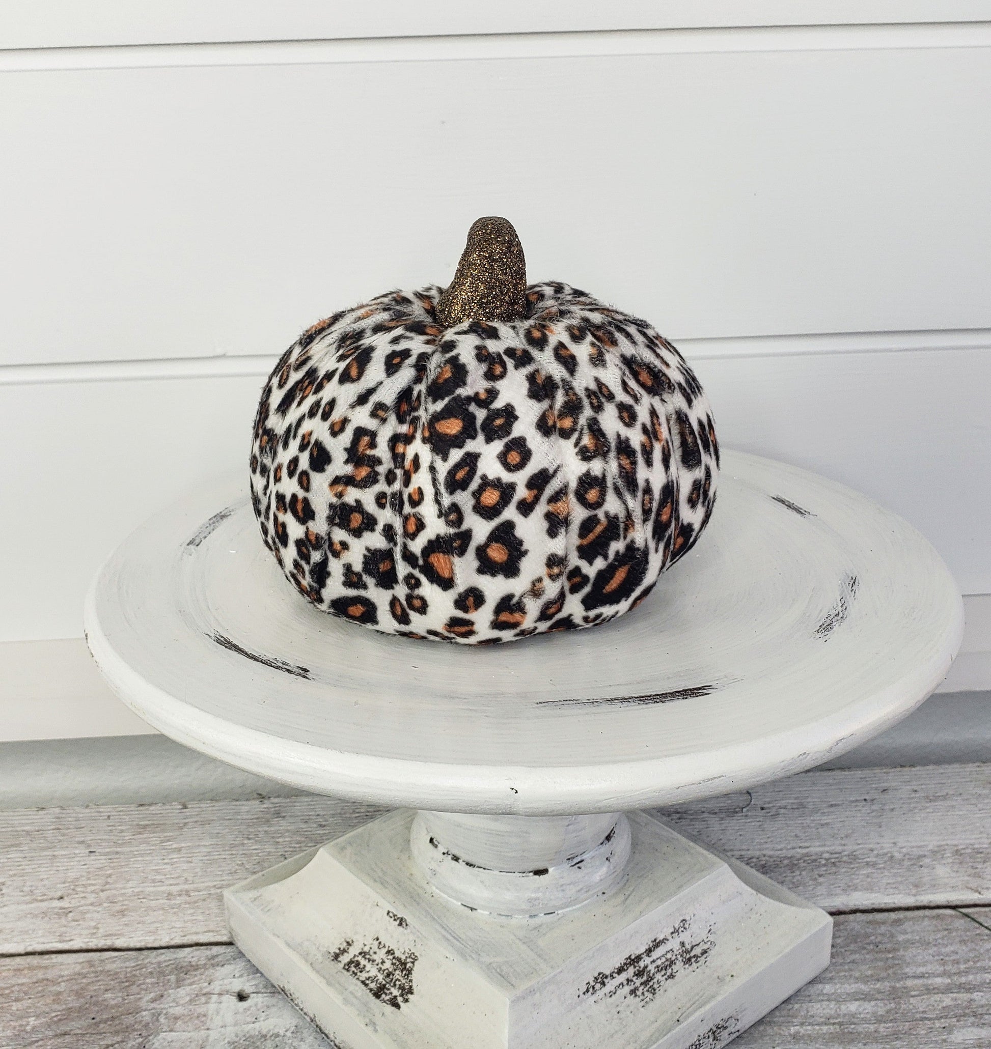 Leopard Print Foam Pumpkin: A Versatile Accent for Any Fall Decor-HA039627 TCT Crafts