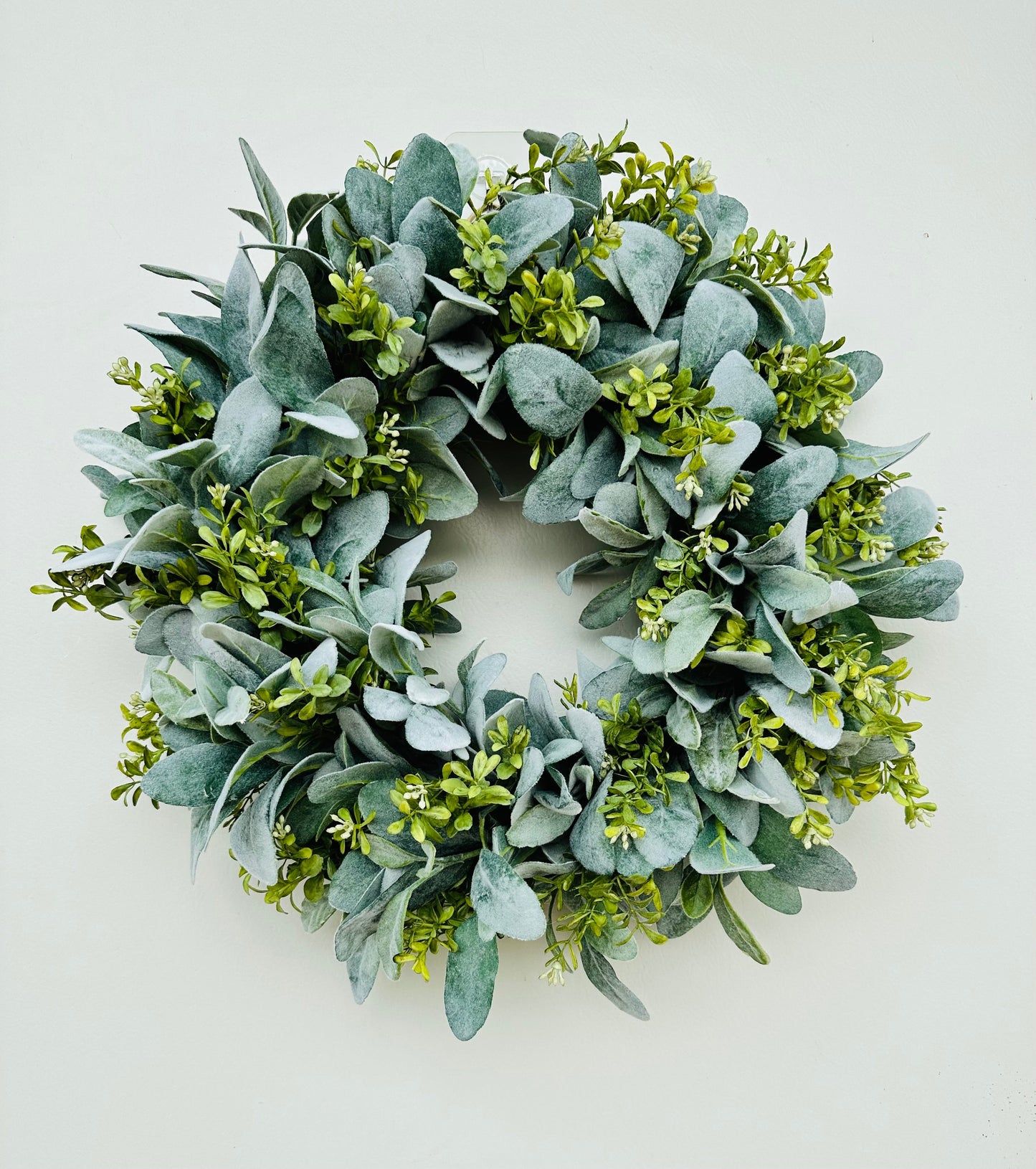 Everyday Lambs Ear Front Door Wreath-TCT1622 TCT Crafts