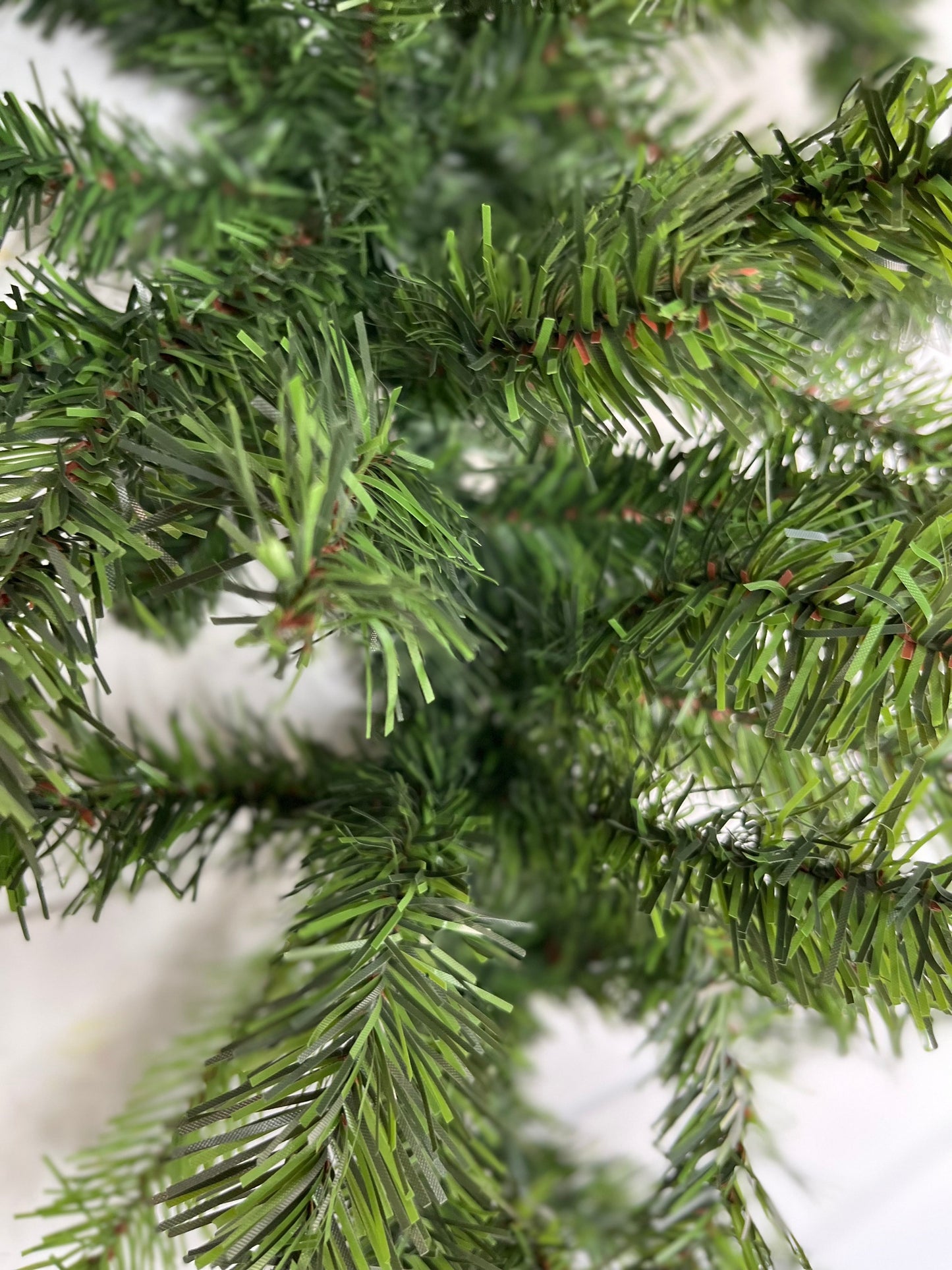 VTD001-24" Artificial Canadian Pine Teardrop Swag 61 tips-Green Sims Pottery