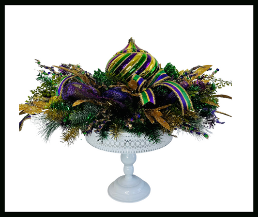 Mardi Gras Centerpiece-TCT1593 TCT Crafts