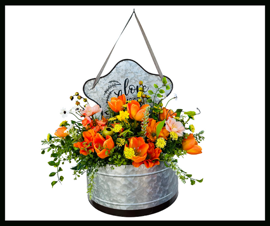 Mother's Day Wildflower Door Hanger/Arrangement -TCT1620 TCT Crafts