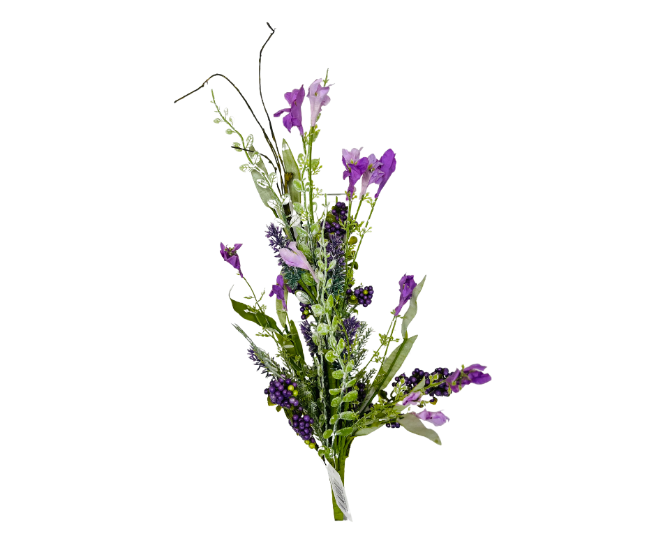24H" Paper Flower Eva Leaf Berry Bush - Elegant Artificial Greenery in Your Choice of Colors TCT Crafts