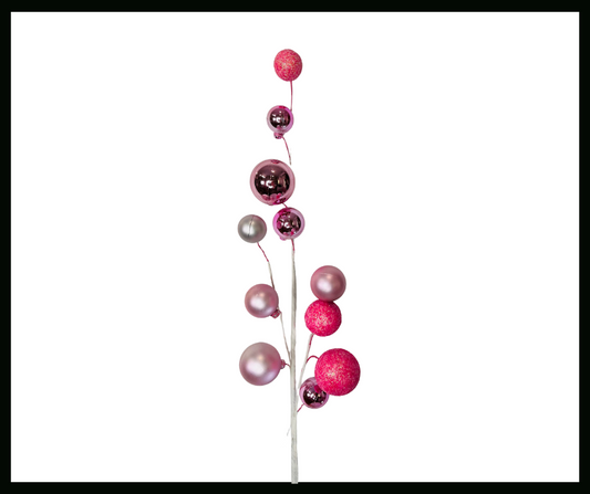 Elegant Light Pink Mixed Ball Spray - 24"L-XS106115 TCT Crafts