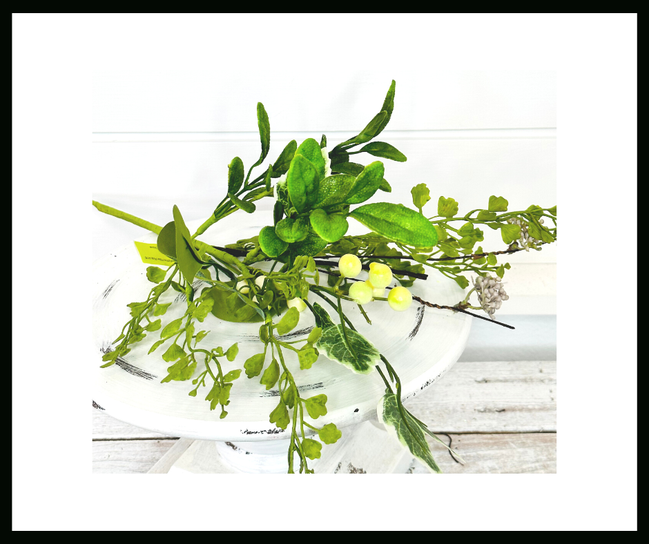 16"H Berry Eucalyptus Filler Pick - Refreshing Green Accent-63262SP16 TCT Crafts
