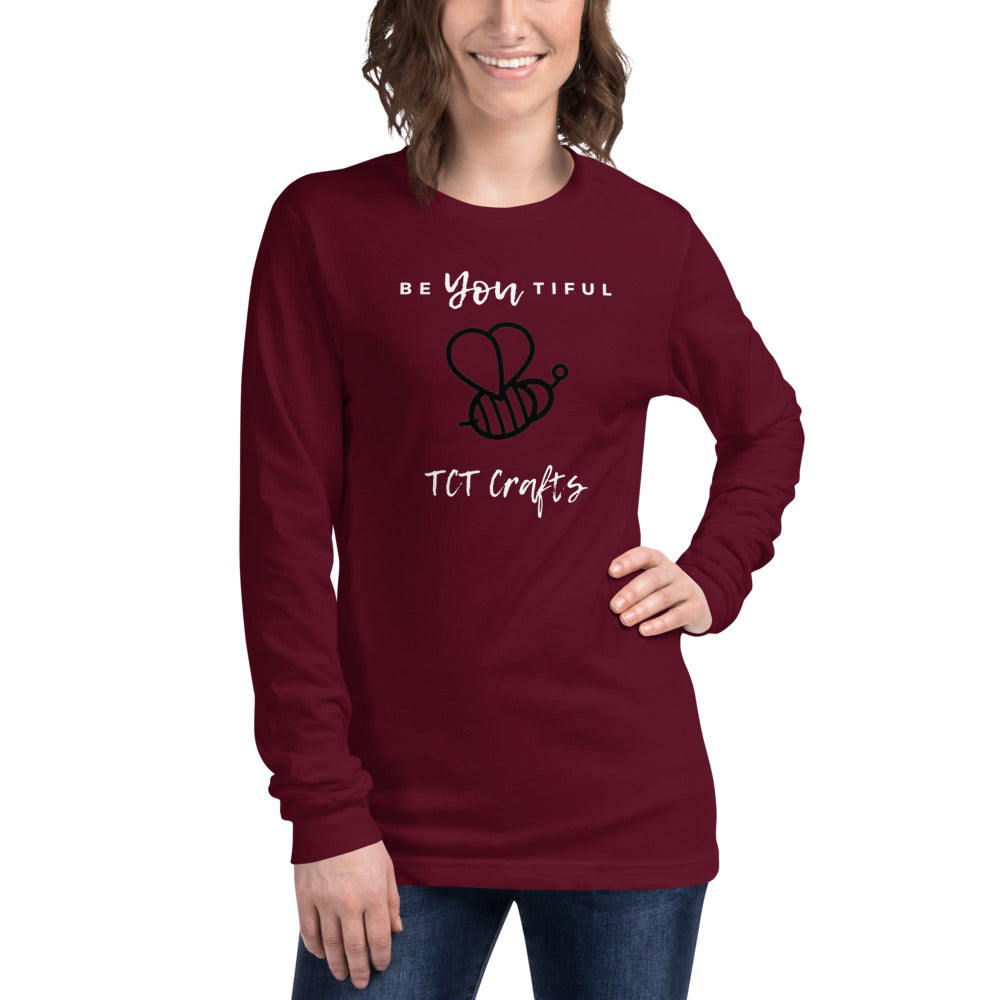 Unisex Long Sleeve TCT Crafts Tee,TCT Crafts Long Sleeve shirt - TCTCrafts