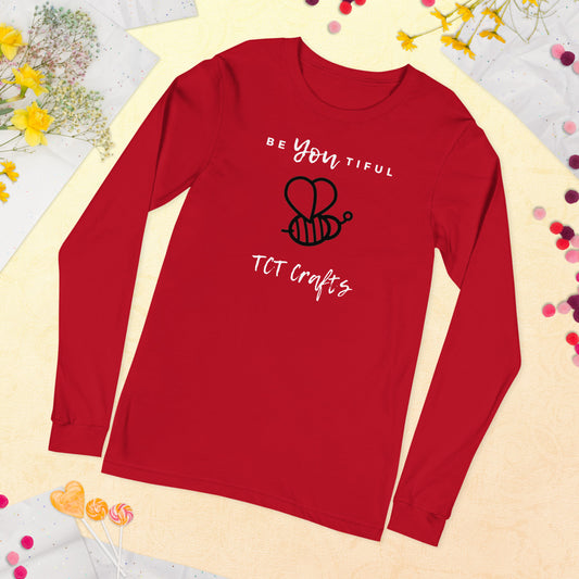 Unisex Long Sleeve TCT Crafts Tee,TCT Crafts Long Sleeve shirt - TCTCrafts