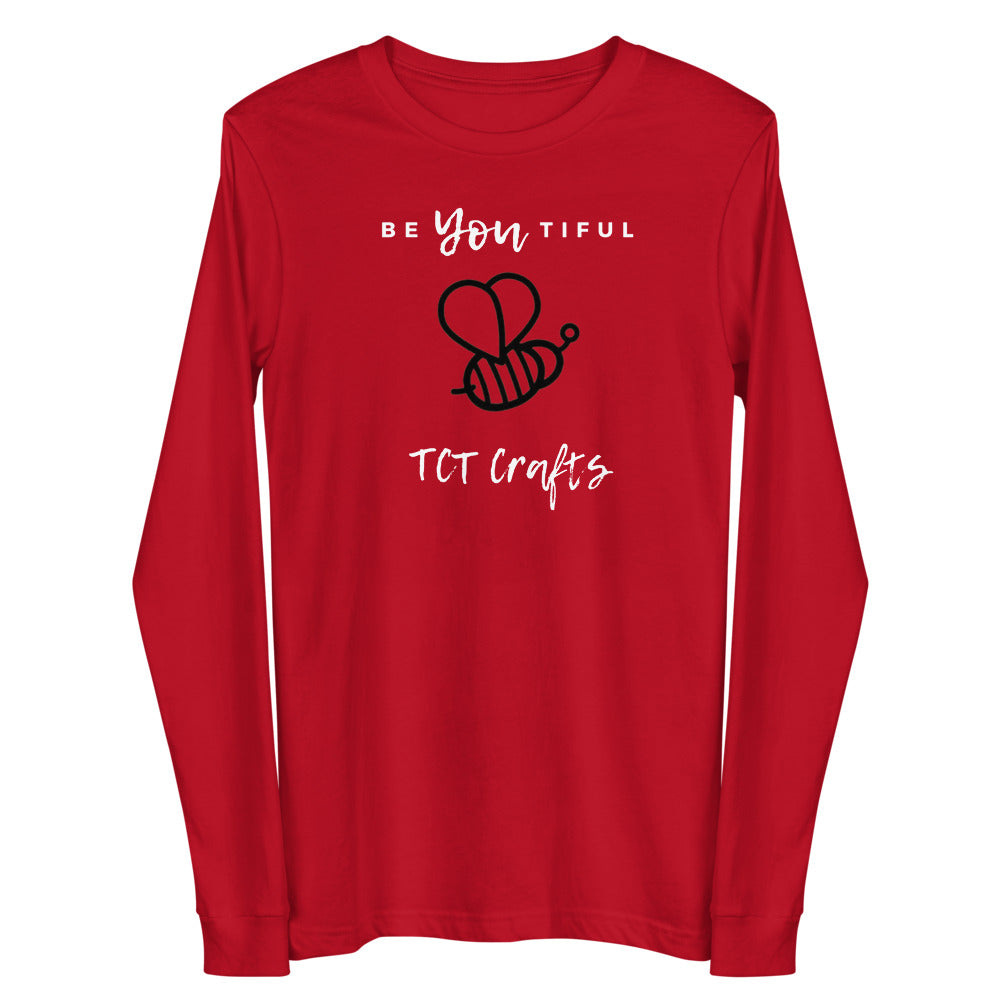 Unisex Long Sleeve TCT Crafts Tee,TCT Crafts Long Sleeve shirt - TCTCrafts