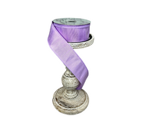 Load image into Gallery viewer, 1.5&quot;x10YD Faux Dupioni Wired Ribbon-Lavender (RD110113)
