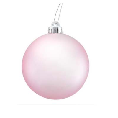 Gorgeous Matte Icy Pink Christmas Tree Ball Ornament - 150mm-XH1007WF TCT Crafts