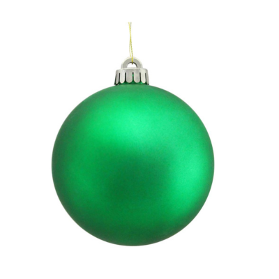 Gorgeous Matte Green Christmas Tree Ball Ornament - 150mm-XH100709 TCT Crafts