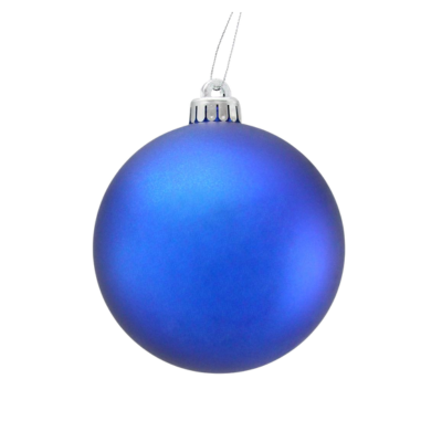 Gorgeous Matte Royal Blue Christmas Tree Ball Ornament - 150mm-XH100725 TCT Crafts