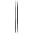 16" Black Zip Ties 3.8mm | Bag of 250 Heavy Duty Ties-MD014702 Craig Bachman