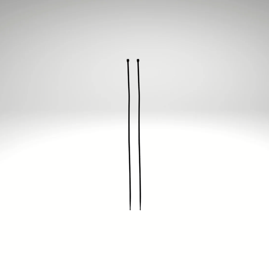 16" Black Zip Ties 3.8mm | Bag of 250 Heavy Duty Ties-MD014702 Craig Bachman