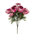 23" Mauve Peony Bush – 10 Faux Stems for Bouquets & Arrangements-85323-MV Golden Bell