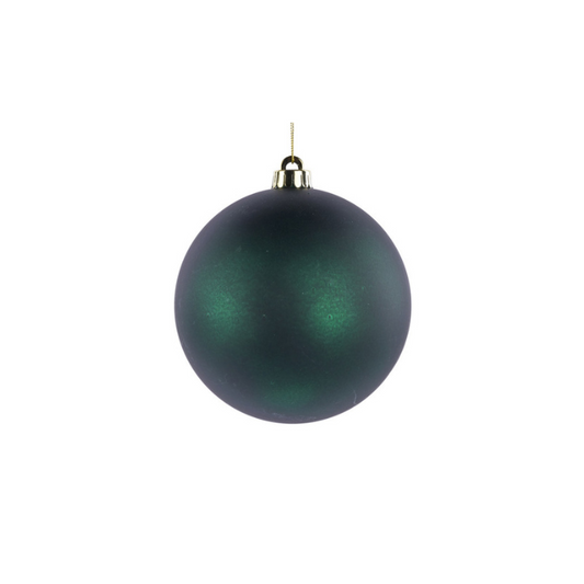 150mm Matte Hunter Green Shatterproof Christmas Ornament Ball-XH100712 TCT Crafts