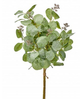 Frosted Eucalyptus Bundle Set of 3 | Silver Dollar Foliage Stems | 21" Bundle MTX78161 Regency