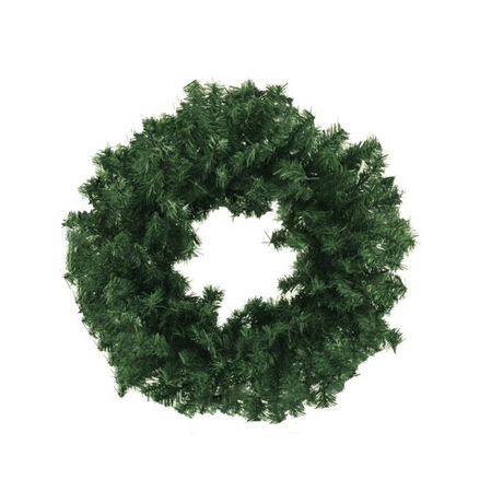 20" Canadian Pine Wreath – Artificial Evergreen Christmas Wreath Base | 220 Tips (VW020) Sims Pottery