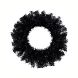 20" Black Metallic Wreath Form | 135 Tip Halloween & Gothic Wreath Base-XX964702 Craig Bachman