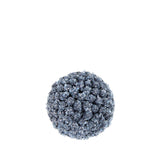 Iced Blue Berry Ball Ornament | Glittered Christmas Sphere | 6" Diameter-228950 Direct Export
