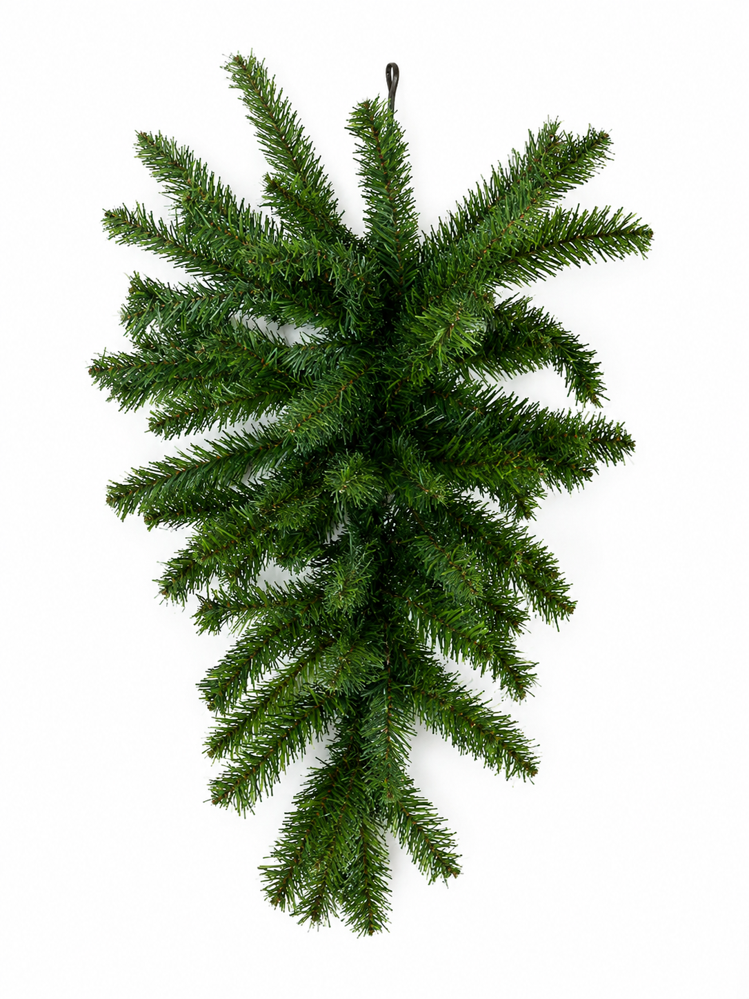 Artificial Canadian Pine Teardrop Swag Base — 24 Inch Christmas Swag Base with 61 Tips-VTD001 Sims Pottery