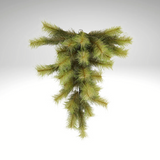 28" Artificial Pine Teardrop Swag – Faux Greenery for Christmas, Holiday Front Door or Mantel Decor-XX9333