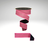 D’Lux 1.5" Fuchsia/Pink Glitter Wired Ribbon – Fine Sparkle Fused Fabric Ribbon for Christmas-LX309783 Craig Bachman