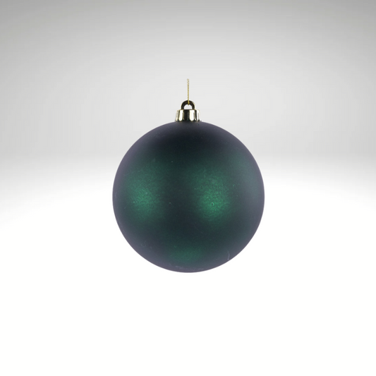 150mm Matte Hunter Green Shatterproof Christmas Ornament Ball-XH100712 TCT Crafts