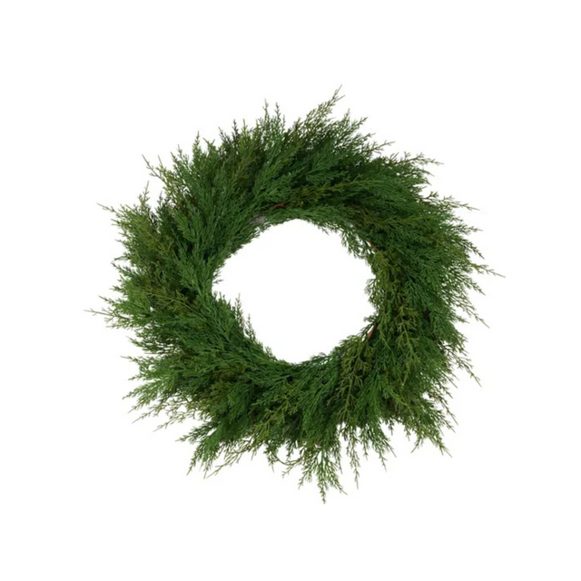 Artificial Cedar Wreath – 30" Greenery Front Door & Holiday Decor-XX9275 Craig Bachman