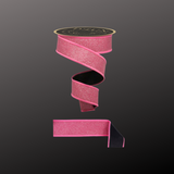 D’Lux 1.5" Fuchsia/Pink Glitter Wired Ribbon – Fine Sparkle Fused Fabric Ribbon for Christmas-LX309783 Craig Bachman