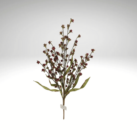 27" Red Fall Berry Spray Stem – Artificial Wood Berries for Autumn Arrangements-65121-RD Golden Bell