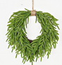 20" Heart Twig Wreath with Norfolk Pine – Rustic Christmas Decor-510708 Impressive Enterprises, Inc.