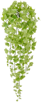 40" Real Touch Artificial Ivy Hanging Vine Light Green Golden Bell