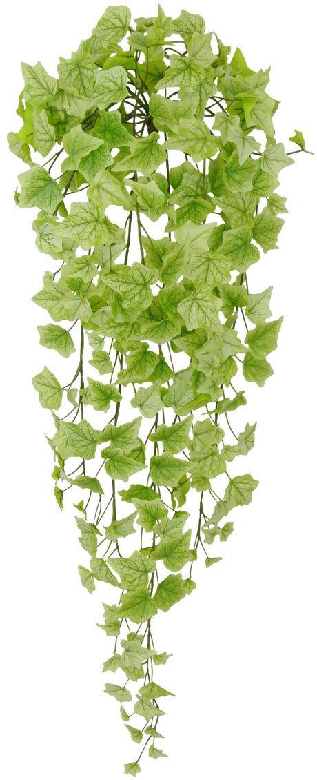 40" Real Touch Artificial Ivy Hanging Vine Light Green Golden Bell