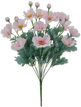 22" Artificial Pink Cosmos Bush – Faux Wildflowers for Wedding Bouquets, Centerpieces & Home Décor-84299-PK