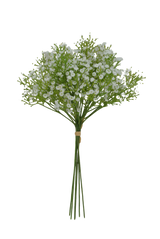18" Artificial Baby’s Breath Bundle – Faux Gypsophila for Wedding Bouquets, Floral Arrangements & Home Decor-84853