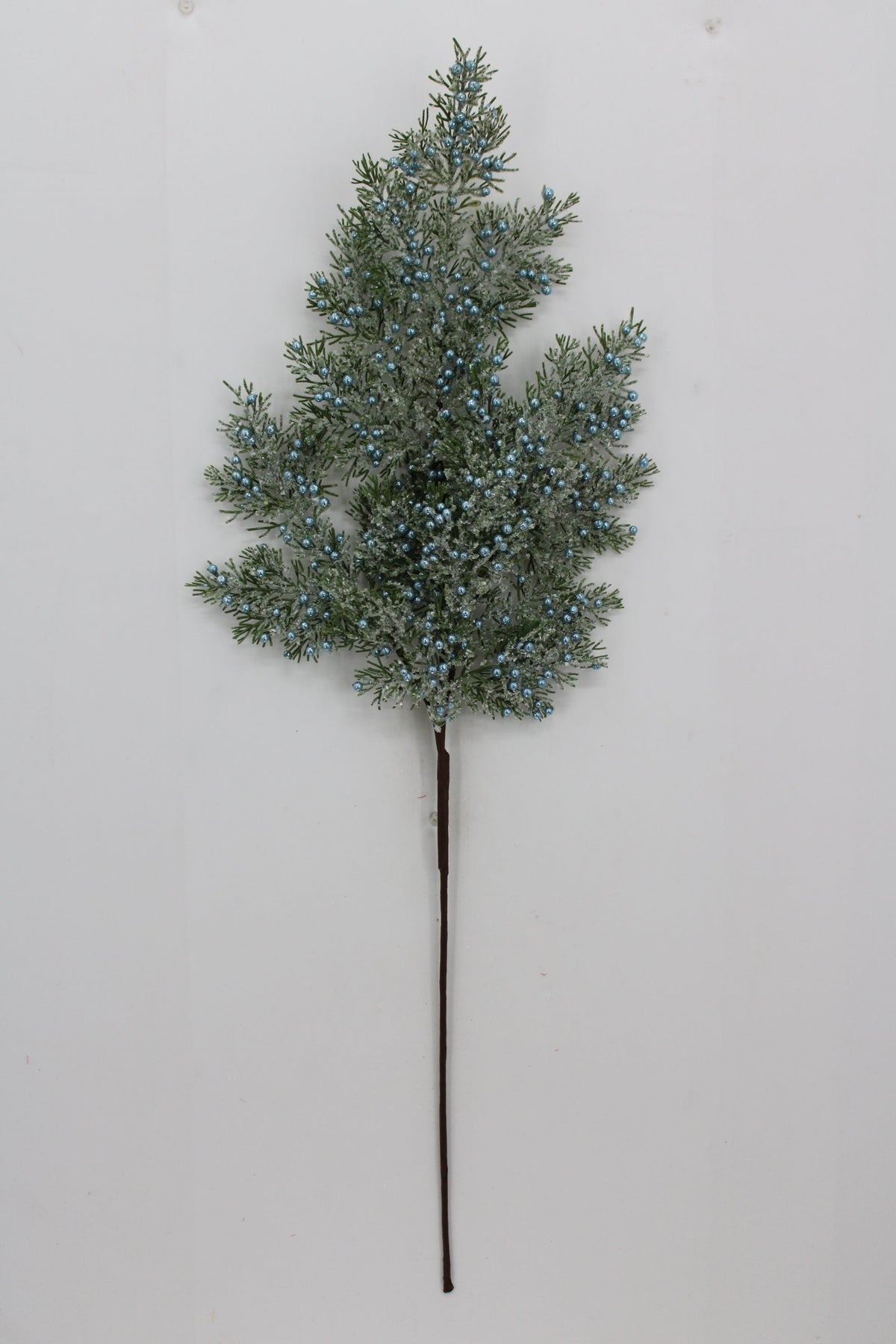 32" Frosted Cedar Spray with Blue Berries-85775-BL Golden Bell