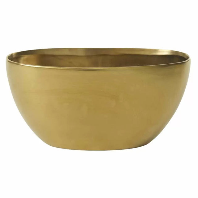 Gold Ceramic Metta Boat 11"-97541-40 Pioneer Imports