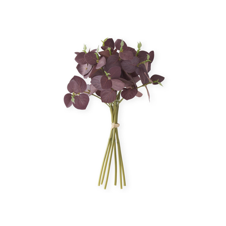 Artificial Purple Eucalyptus Bundle 12 Inch Faux Greenery-17870A K & K Interiors