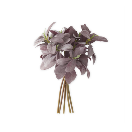 Artificial Purple Lambs Ear Bundle 10.5 Inch Faux Greenery-17791A-PU K & K Interiors