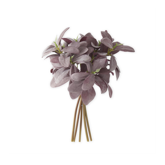Artificial Purple Lambs Ear Bundle 10.5 Inch Faux Greenery-17791A-PU K & K Interiors