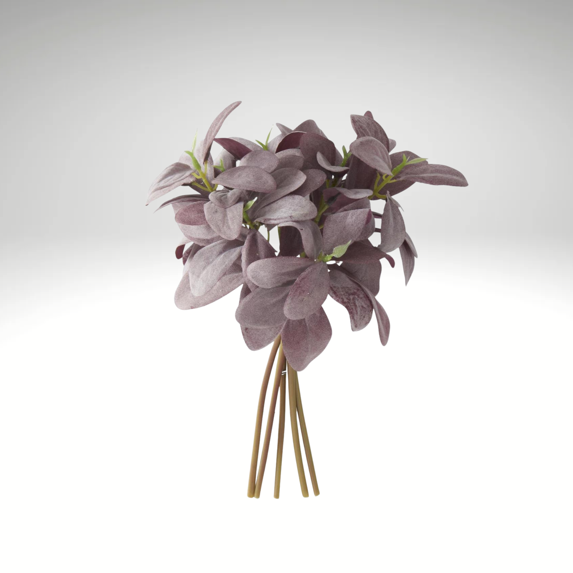 Artificial Purple Lambs Ear Bundle 10.5 Inch Faux Greenery-17791A-PU K & K Interiors