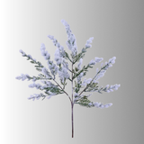 Flocked Arborvitae Spray 18 Inch Winter Greenery-XX9667 Craig Bachman