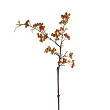 Load image into Gallery viewer, 24&quot; Artificial Berry Spray – Fall Floral Pick in Orange, Yellow, and Green (EC434535)