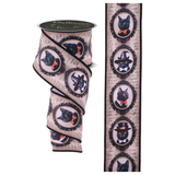 Vintage Black Cat Halloween Ribbon 2.5 Inch x 10 Yards Craig Bachman