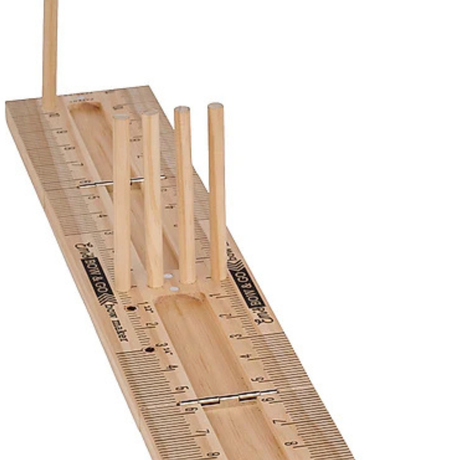 Em's Bow and Go Solid Wood Bow Maker — 22 Inch Wreath and Ribbon Bow Making Tool-MT1087 Craig Bachman