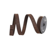 Farrisilk 1" Chocolate Dupion Wired Ribbon-RK608-23 Farrisilk