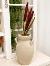 Artificial Burgundy Rice Spray Stem — 30 Inch Fall Wreath Supply-41372A-BU K & K Interiors
